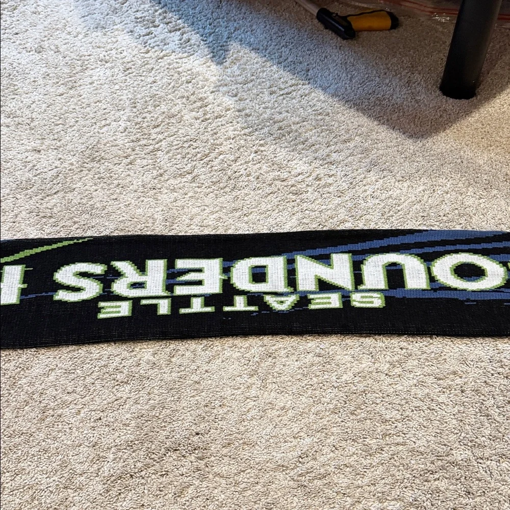 Seattle Sounders FC Black & Green Supporters Scarf